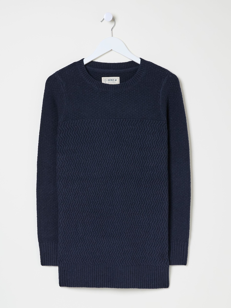 FatFace Navy Amelia Tunic - Image 6 of 6 FatFace Navy Amelia Tunic - Image 6 of 6