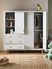 Grey Kids Alix Triple, 3 drawers Wardrobe - Image 2 of 10
