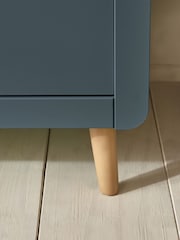 Slate Blue Kids Alix Double, 3 drawers Wardrobe - Image 7 of 12