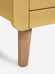 Mustard Yellow Kids Alix Double, 3 drawers Wardrobe - Image 10 of 13