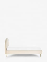 Soft Cosy Boucle Ivory Kids Rainbow Upholstered Bed - Image 9 of 12
