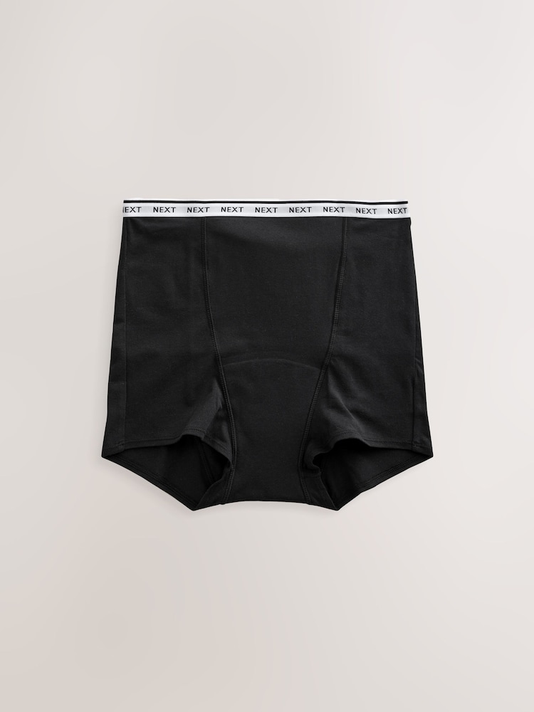 Negro - Pack de 2 braguitas menstruales para flujo abundante - Imagen 7 de 7 Negro - Pack de 2 braguitas menstruales para flujo abundante - Imagen 7 de 7