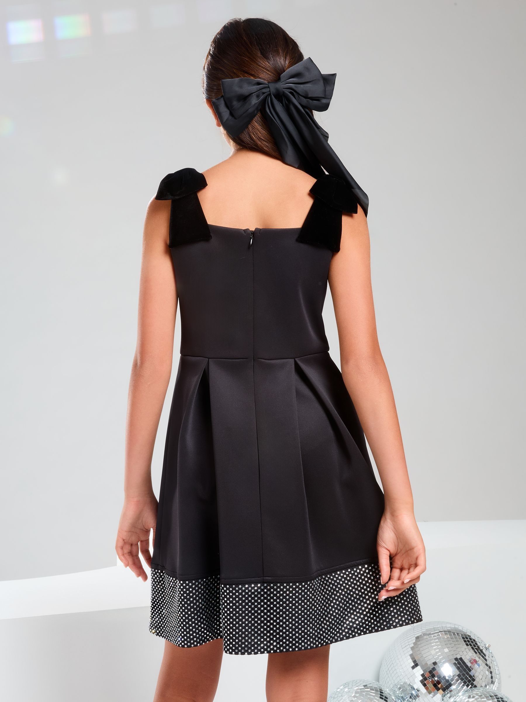 Buy Lipsy Black Chain One Shoulder Short Sleeve Tunic from
