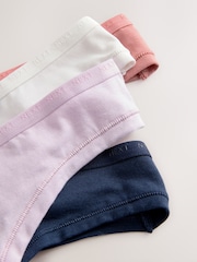 Marineblau/Pink/Creme - Thong Modal Logo Ultimate Comfort Knickers 4 Pack - Bild 7 von 7