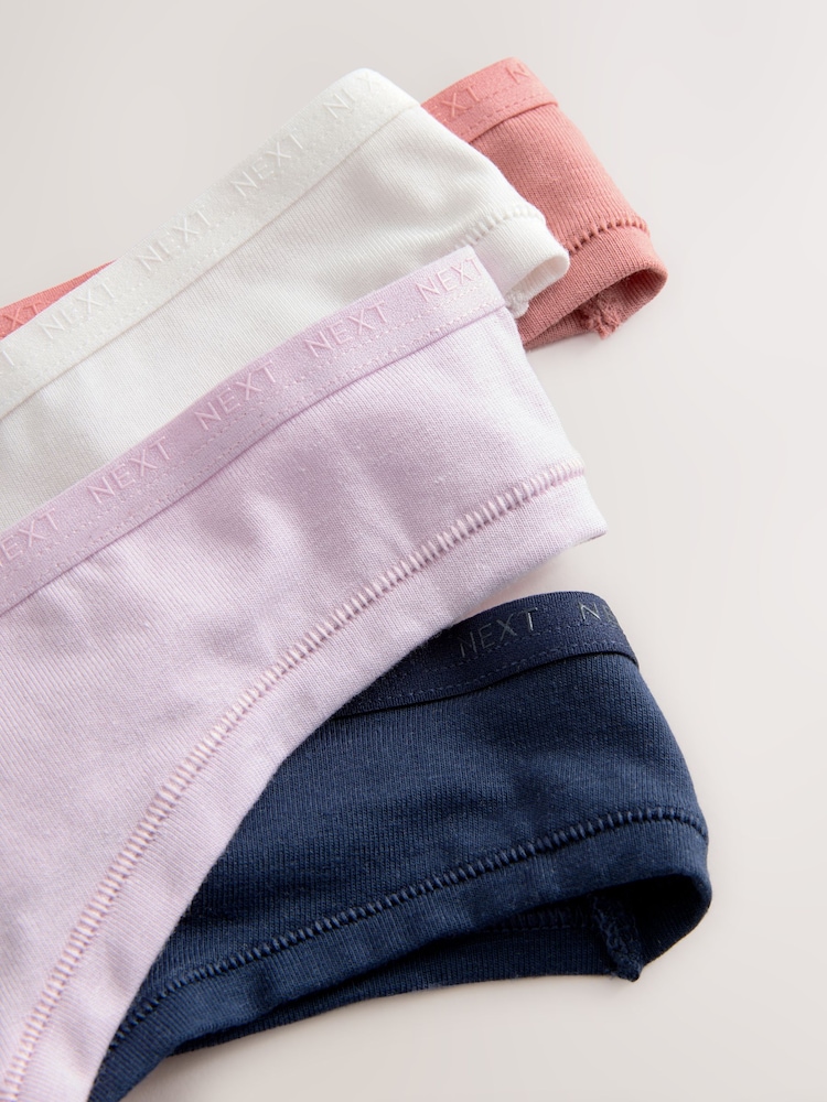 Marineblau/Pink/Creme - Thong Modal Logo Ultimate Comfort Knickers 4 Pack - Bild 7 von 7 Marineblau/Pink/Creme - Thong Modal Logo Ultimate Comfort Knickers 4 Pack - Bild 7 von 7