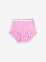 Valentines Full Brief Logo Knickers 4 Pack - Image 2 of 7