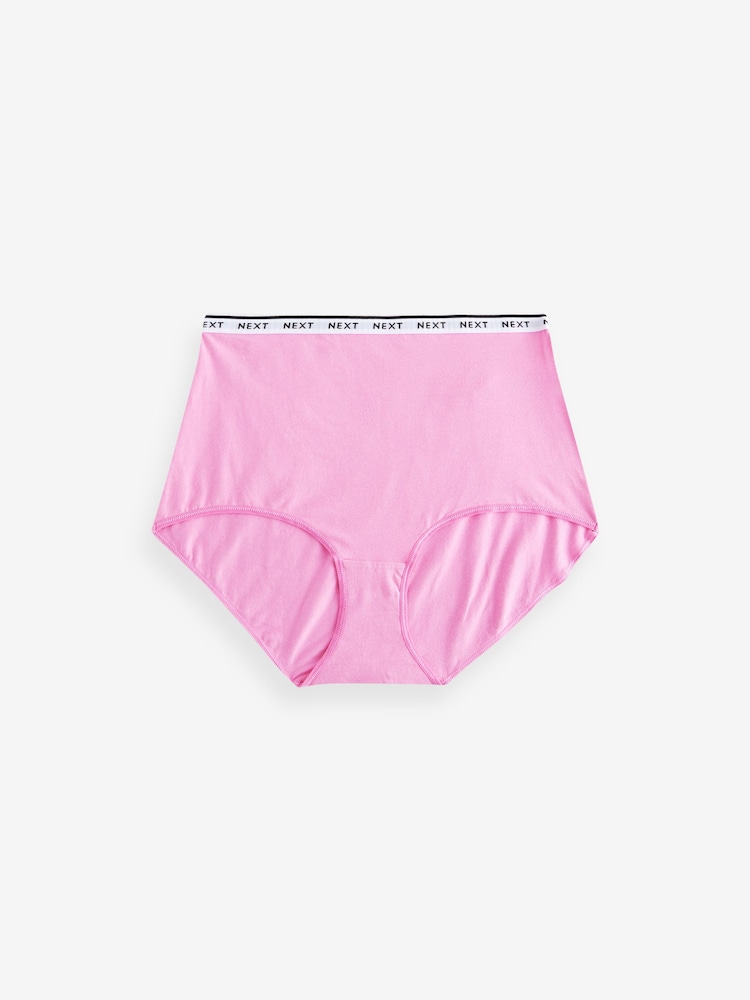 Valentines Full Brief Logo Knickers 4 Pack - Image 2 of 7