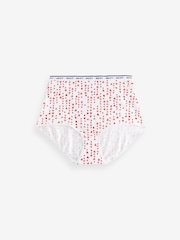 Valentines Full Brief Logo Knickers 4 Pack - Image 3 of 7