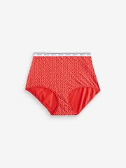 Valentines Full Brief Logo Knickers 4 Pack - Image 5 of 7