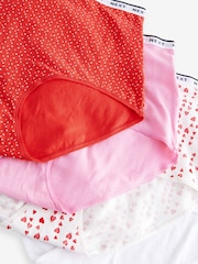 Valentines Full Brief Logo Knickers 4 Pack - Image 6 of 7