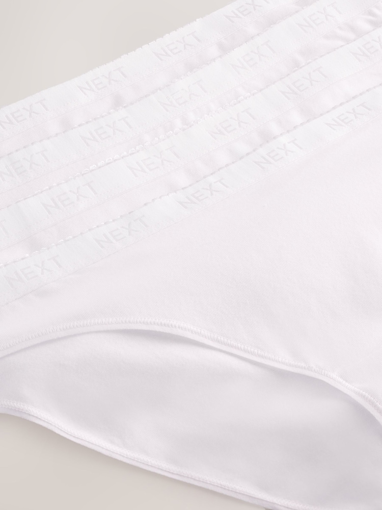 Weiß gewelltes Logo - Slips mit Logo, 4er-Pack - Bild 7 von 7 Weiß gewelltes Logo - Slips mit Logo, 4er-Pack - Bild 7 von 7