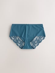 Pastels - Lot de 5 culottes sans VPL avec dos en dentelle - Image 6 of 10