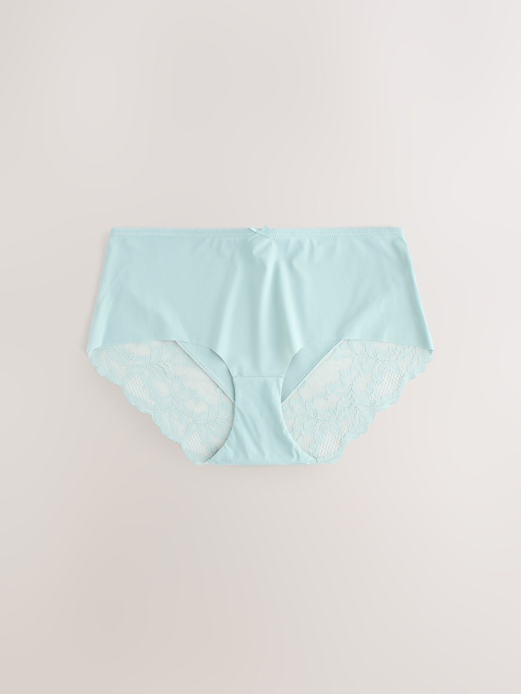 Pastels - Lot de 5 culottes sans VPL avec dos en dentelle - Image 8 of 10