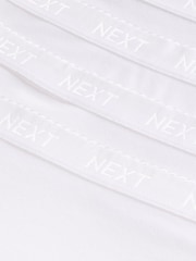 White Logo Full Brief Logo Knickers 4 Pack - Image 7 of 8