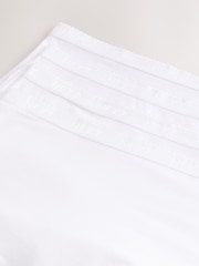White Logo Full Brief Logo Knickers 4 Pack - Image 8 of 8