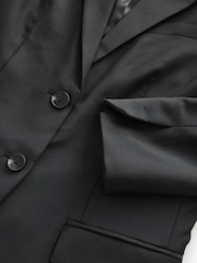 Black N. Premium Wool Rich Single Breasted Blazer - Image 6 of 7