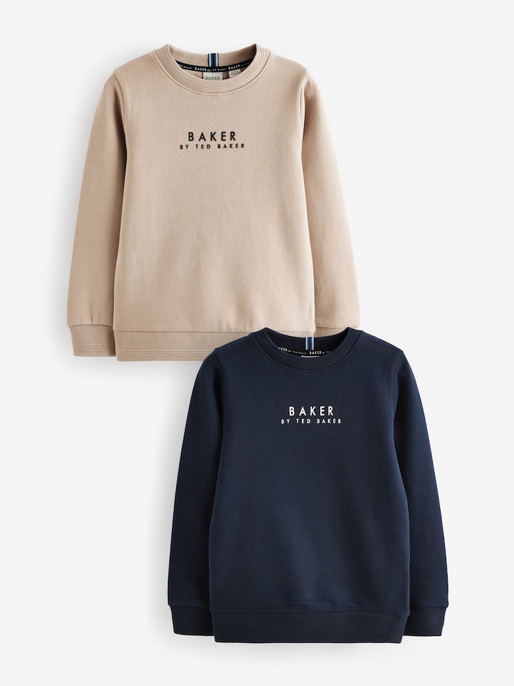 Baker by Ted Baker 100% Cotton Sweatshirts 2 Pack - Image 1 of 7