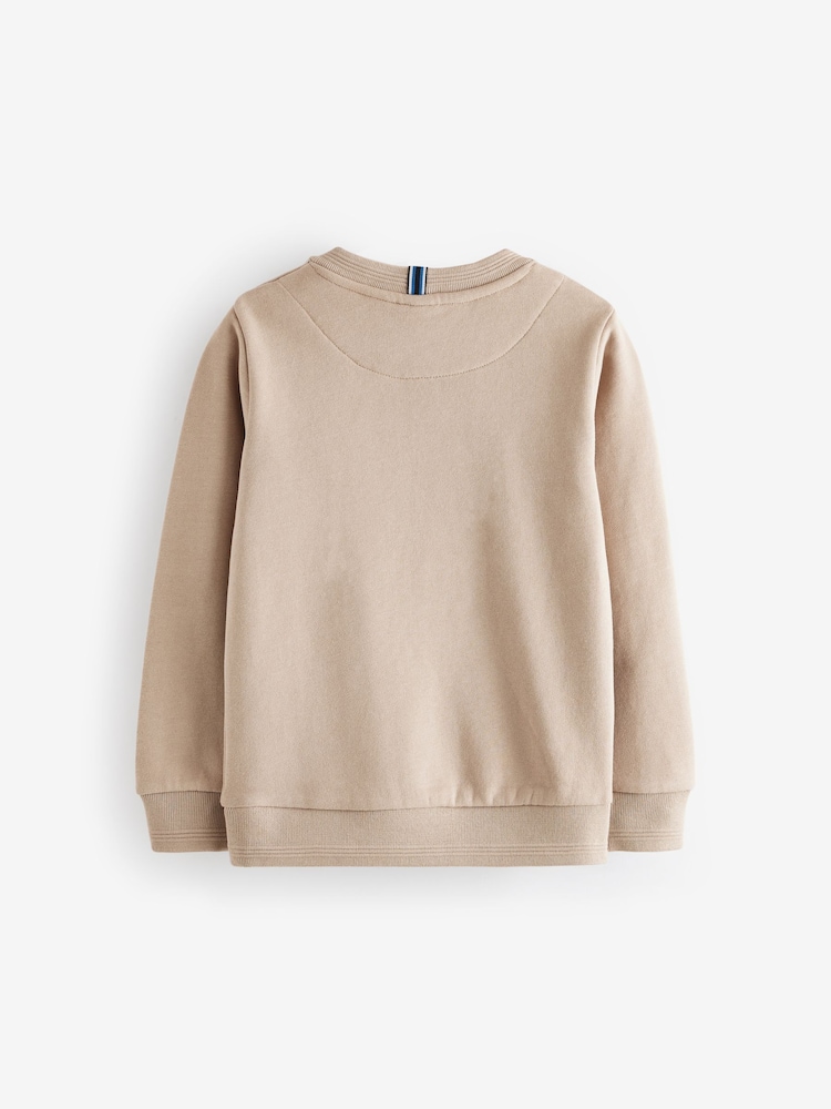Marine/Pierre - Baker by Ted Baker Sweatshirts en coton 100% 2 Pack - Image 3 of 7