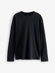Charcoal Grey Modal Blend Long Sleeve Pyjama Set - Image 7 of 10