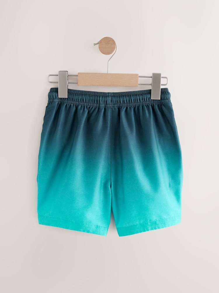 Blue Ombre Swim Shorts (3-16yrs) - Image 6 of 9