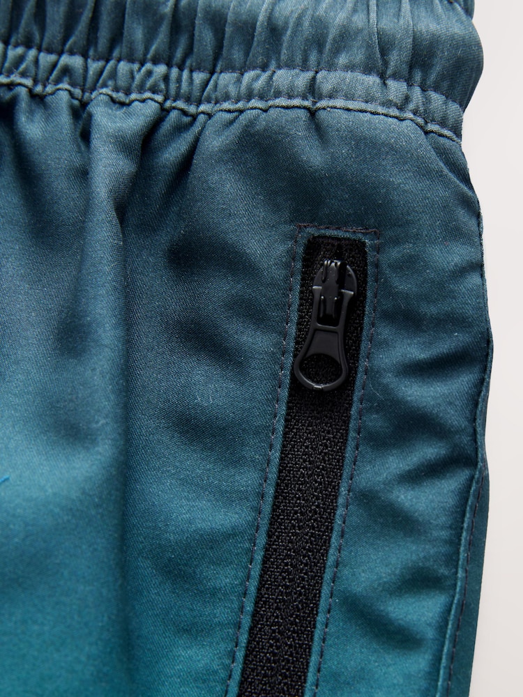 Blue Ombre Swim Shorts (3-16yrs) - Image 8 of 9