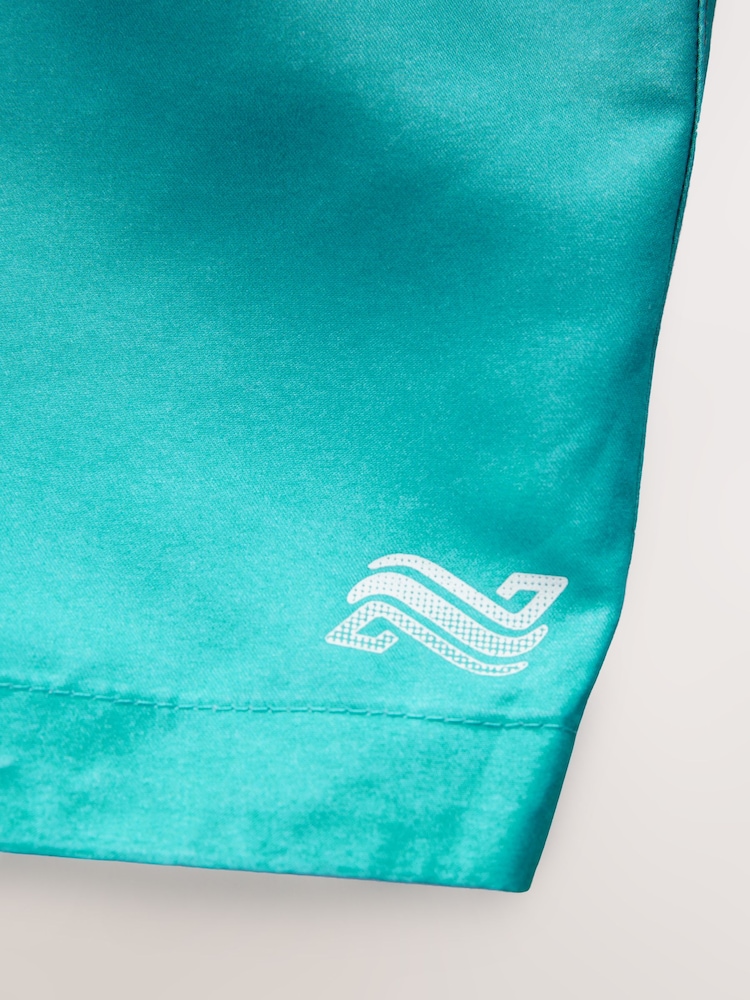 Blue Ombre Swim Shorts (3-16yrs) - Image 9 of 9