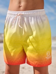 Orange Ombre Swim Shorts (3-16yrs) - Image 1 of 9