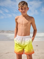 Orange Ombre Swim Shorts (3-16yrs) - Image 4 of 9