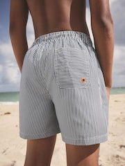 Blue/White Stripe Swim Shorts (3-16yrs) - Image 2 of 7
