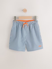 Blue/White Stripe Swim Shorts (3-16yrs) - Image 4 of 7