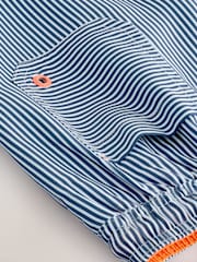 Blue/White Stripe Swim Shorts (3-16yrs) - Image 6 of 7