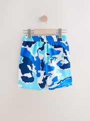 Light Blue Camo Printed Swim Shorts (3-16yrs) - Image 7 of 9