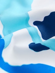 Light Blue Camo Printed Swim Shorts (3-16yrs) - Image 8 of 9