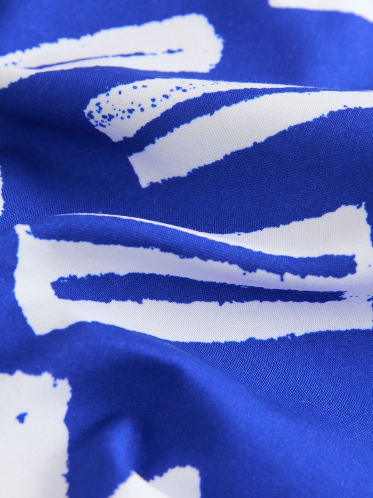 Blue Printed Swim Shorts (3-16yrs) - Image 8 of 8