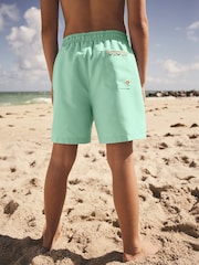Sage Green Printed Swim Shorts (3-16yrs) - Image 3 of 7