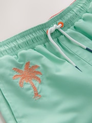 Sage Green Printed Swim Shorts (3-16yrs) - Image 6 of 7