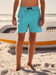 Turquoise Blue Swim Shorts (1.5-16yrs) - Image 1 of 11