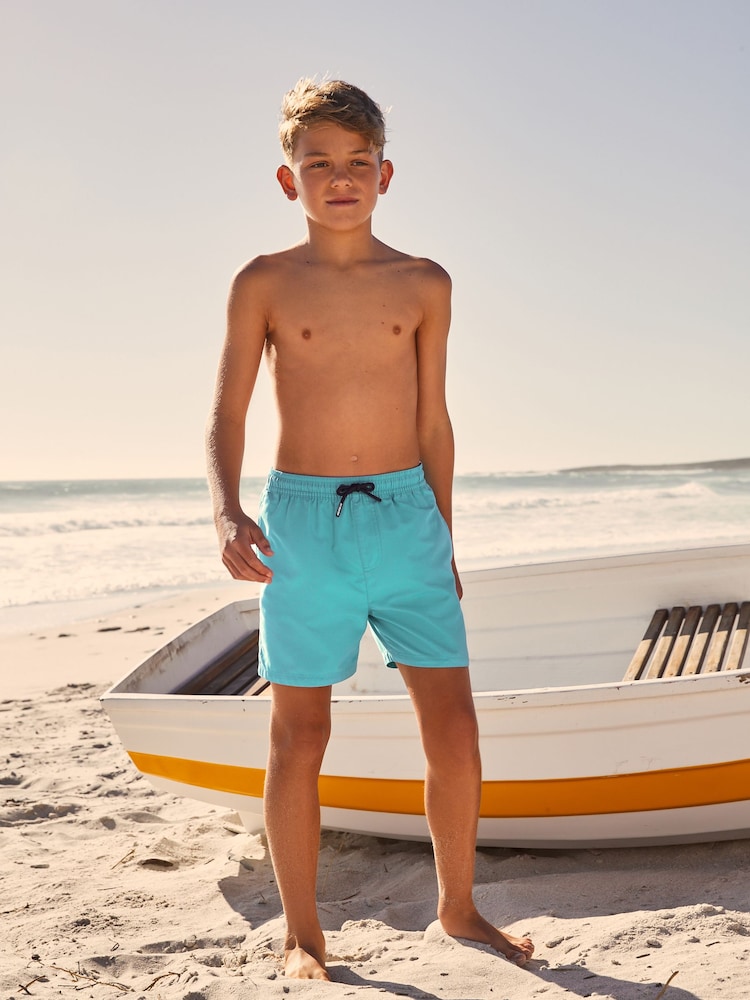 Turquoise Blue Swim Shorts (1.5-16yrs) - Image 2 of 11