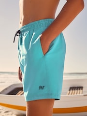 Turquoise Blue Swim Shorts (1.5-16yrs) - Image 5 of 11
