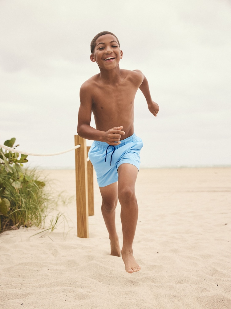Pale Blue Swim Shorts (1.5-16yrs) - Image 3 of 8