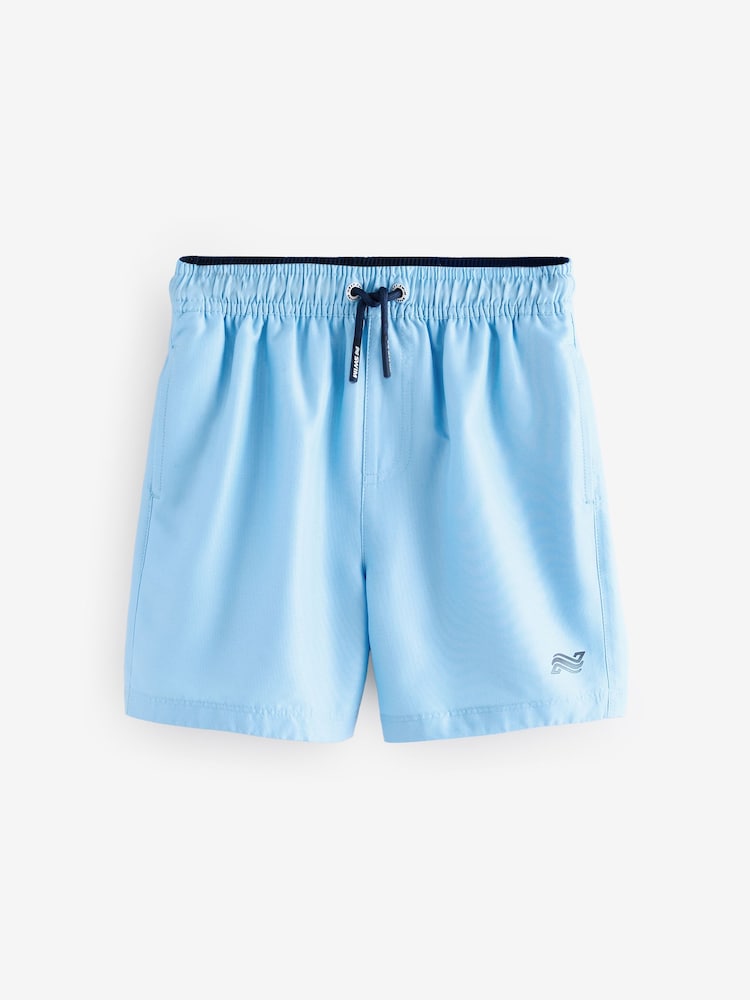 Pale Blue Swim Shorts (1.5-16yrs) - Image 4 of 8
