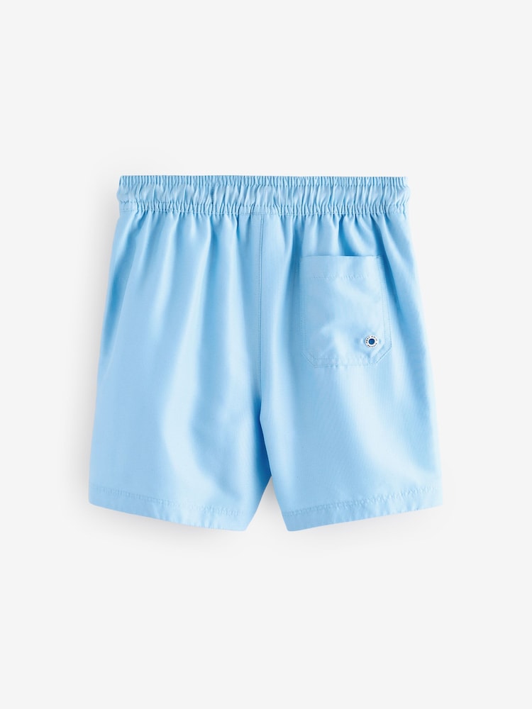 Pale Blue Swim Shorts (1.5-16yrs) - Image 5 of 8