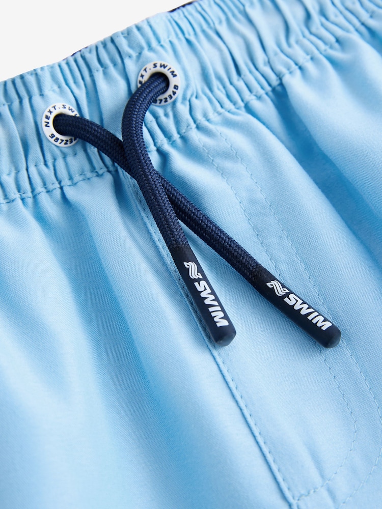 Pale Blue Swim Shorts (1.5-16yrs) - Image 6 of 8