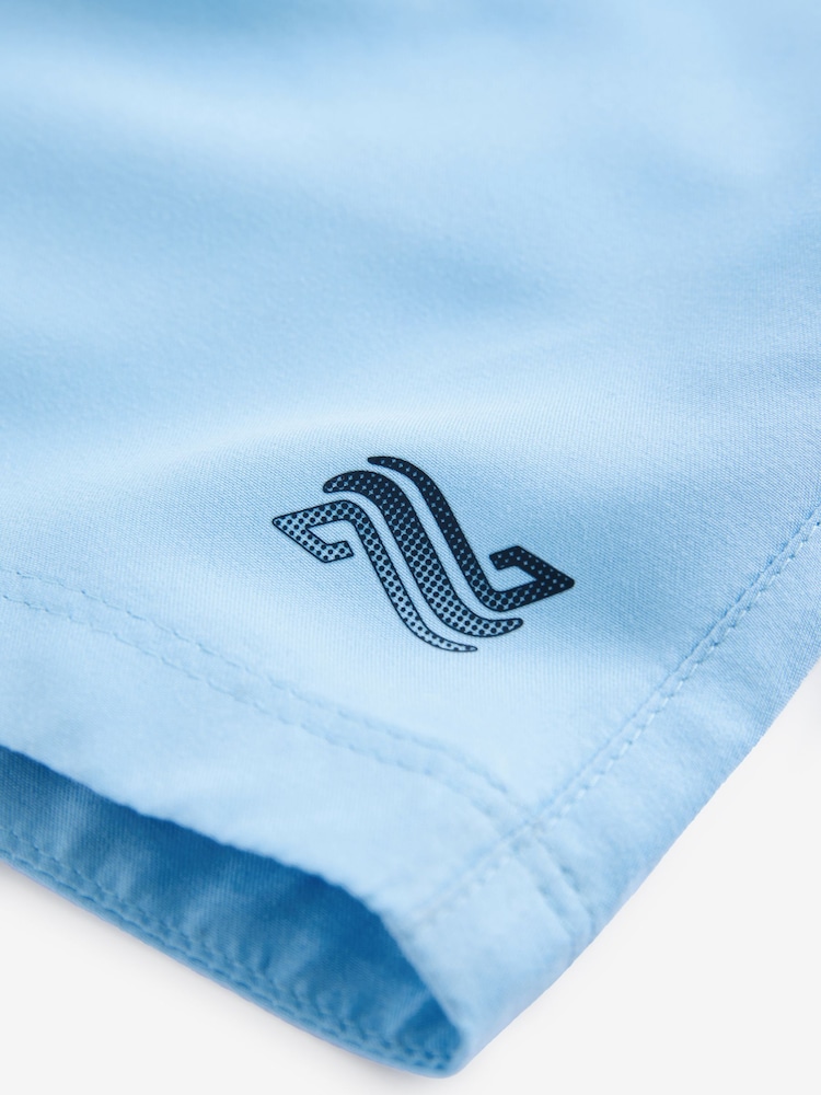 Pale Blue Swim Shorts (1.5-16yrs) - Image 7 of 8