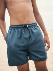 Teal Blue Swim Shorts (1.5-16yrs) - Image 1 of 8
