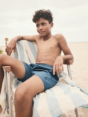 Teal Blue Swim Shorts (1.5-16yrs) - Image 3 of 8