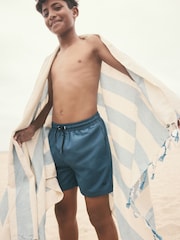 Teal Blue Swim Shorts (1.5-16yrs) - Image 5 of 8