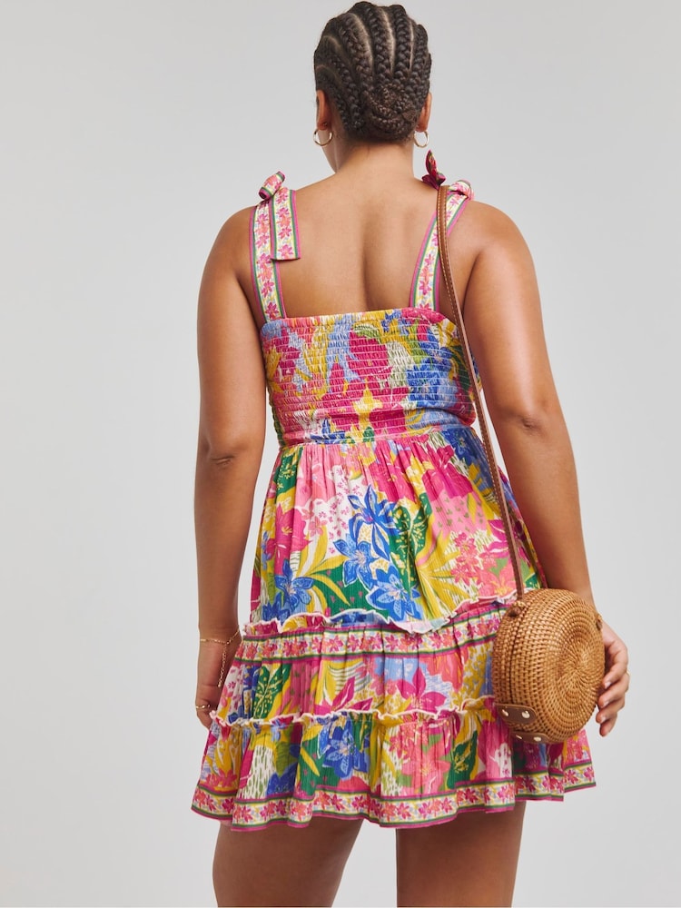 Figleaves Pink Frida Mini Beach Dress - Image 2 of 4
