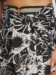 Figleaves Mystical Craft Mirrored Black Sarong - Image 4 of 4