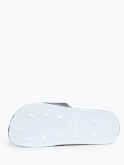 Hype. Boys Overlay Camo Script Multi Black Sliders - Image 2 of 7